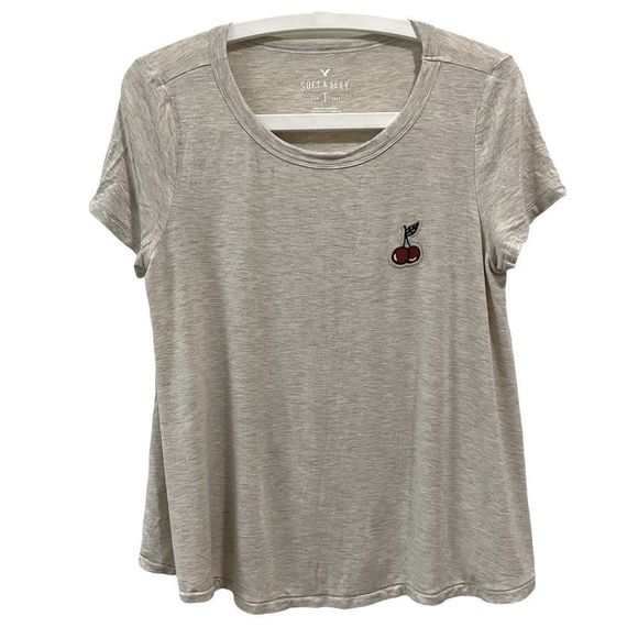 American Eagle Outfitters Tops - American Eagle Soft and Sexy Cherry tee